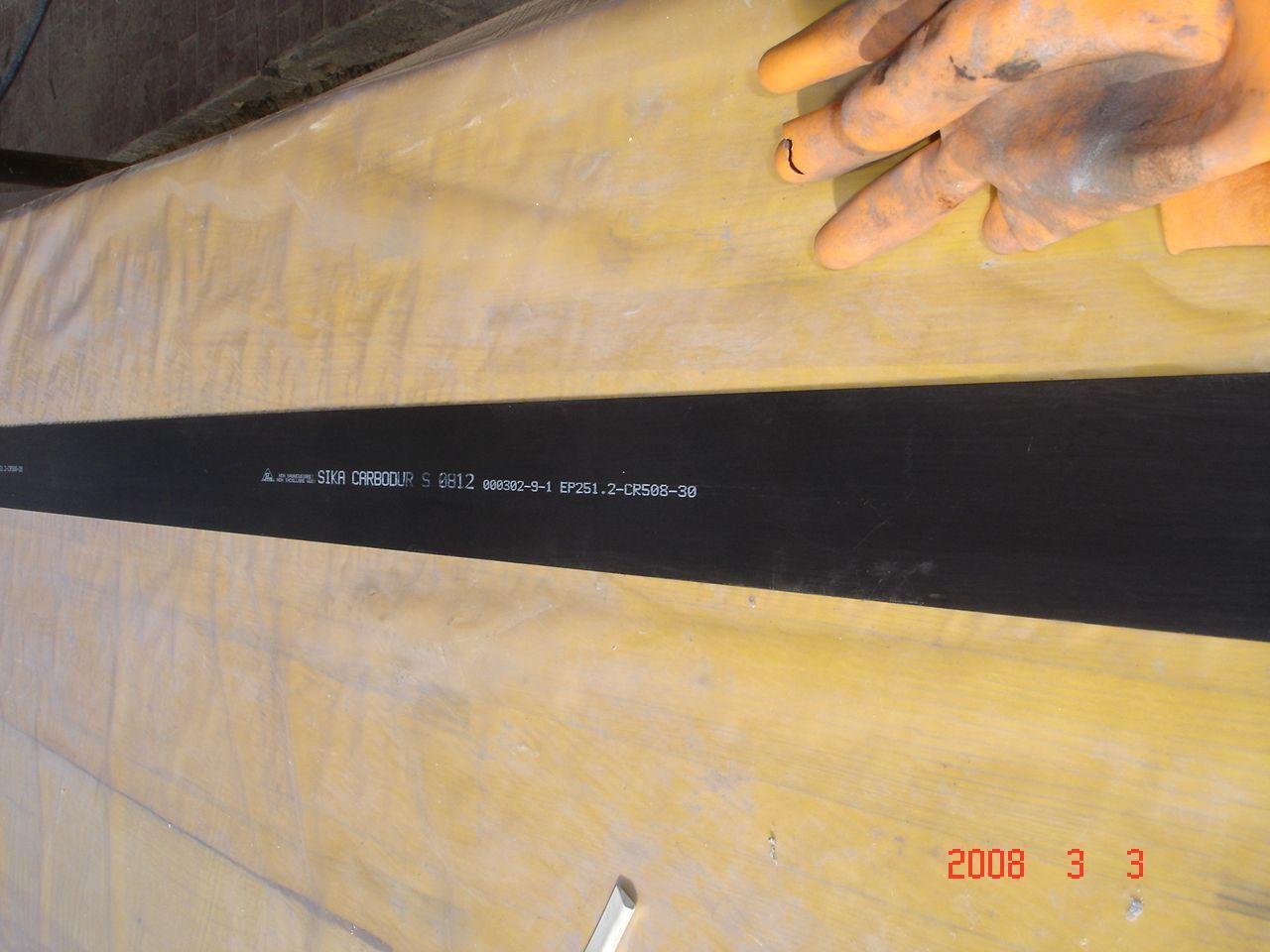 rinforzi statici tramite fibra di carbonio