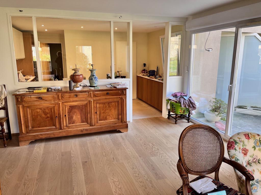 Pose de parquet collé Bauwerk Beaune