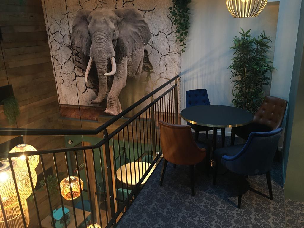 Beaune Baltard Café revêtement de sol Flotex