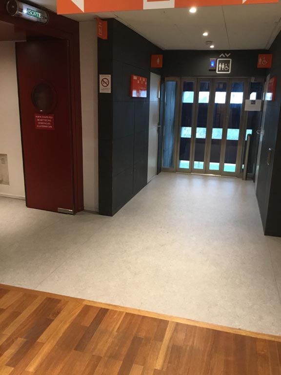 Conservatoire de Musique Chalon-sur-Saône, linoléum Gerflor