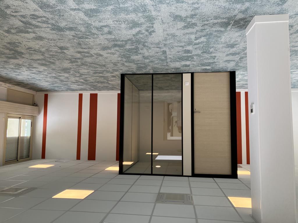 Pose de dalles moquette InterfaceFloor 