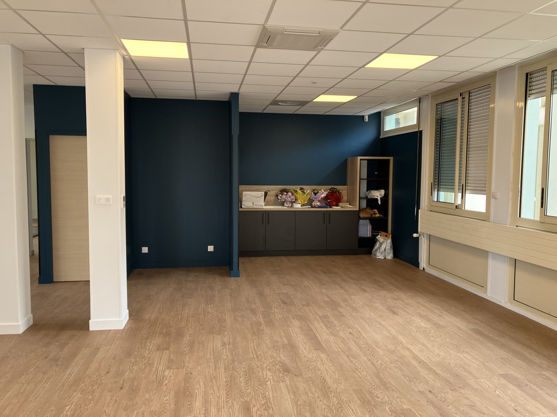 Crédit Agricole revêtement de sol FORBO ALLURA