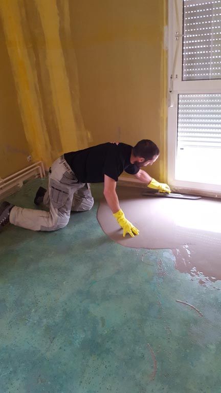 Enduit de lissage, ragréage