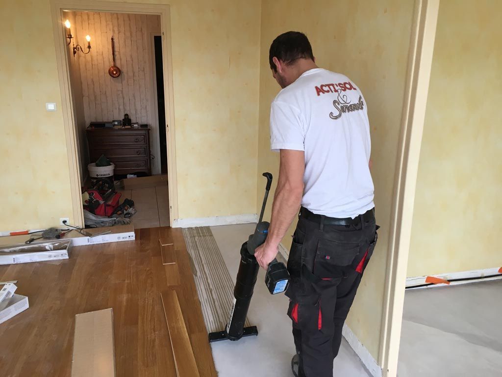 Parquet collé Saône-et-Loire