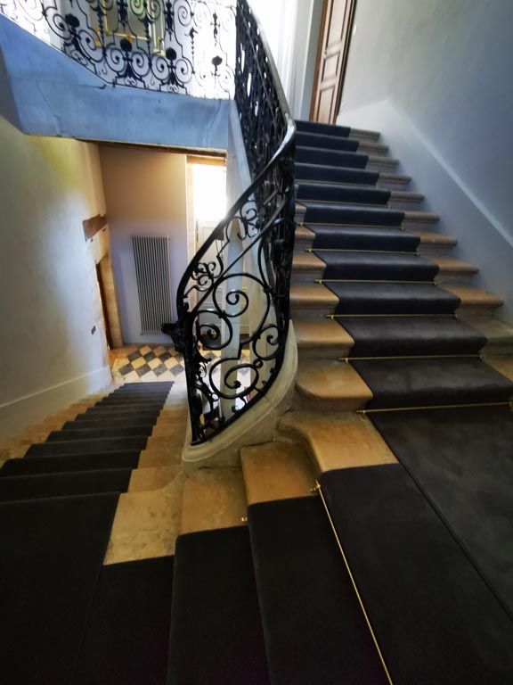 Tapis de passage escalier