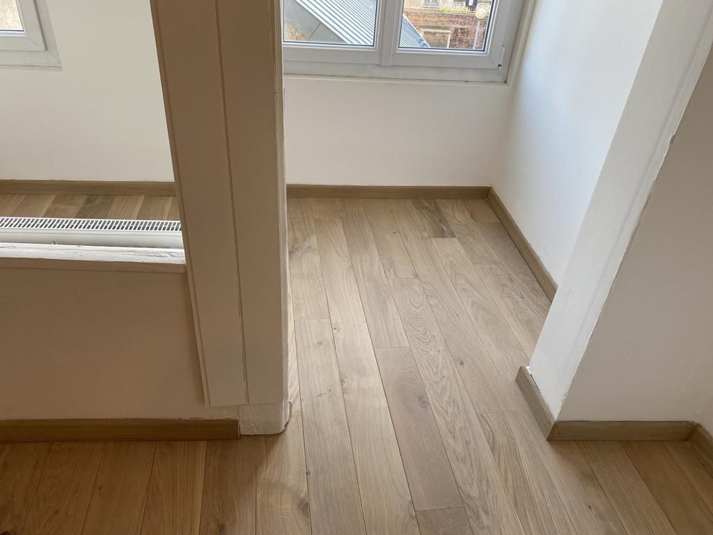 Parquet chêne pose collée