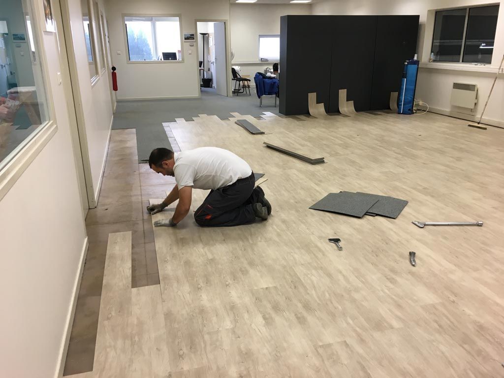 Pose plombante Revêtement de sol Objectflor Simplay