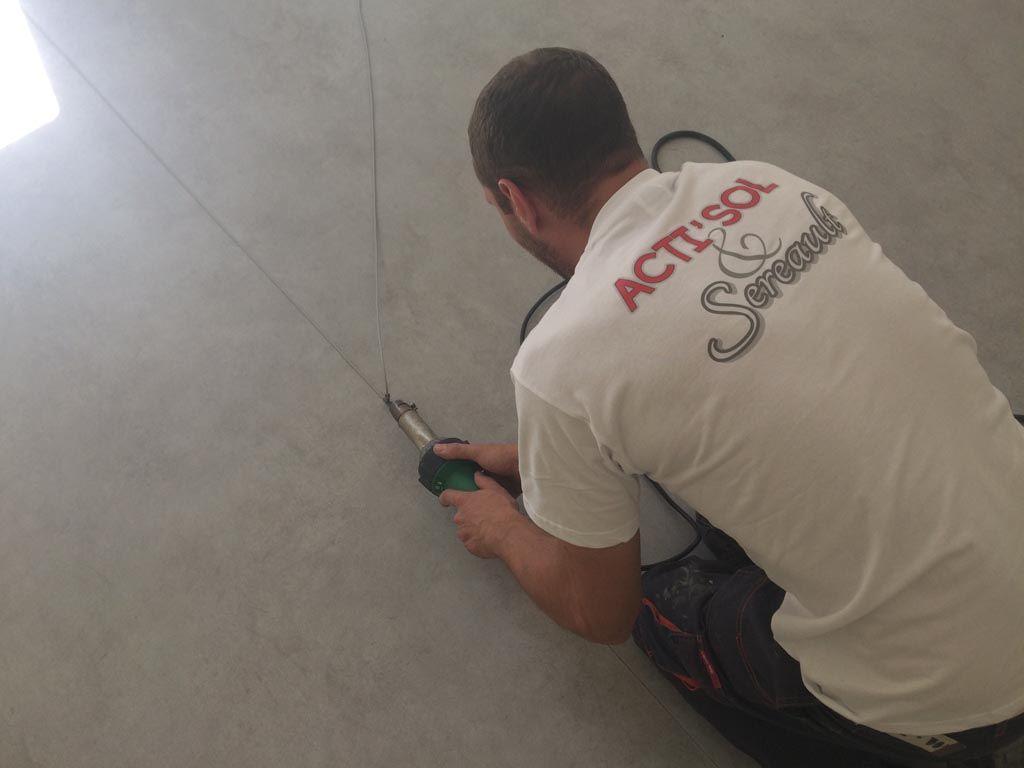 Revêtement de sol PVC soudure à chaud Saône et Loire