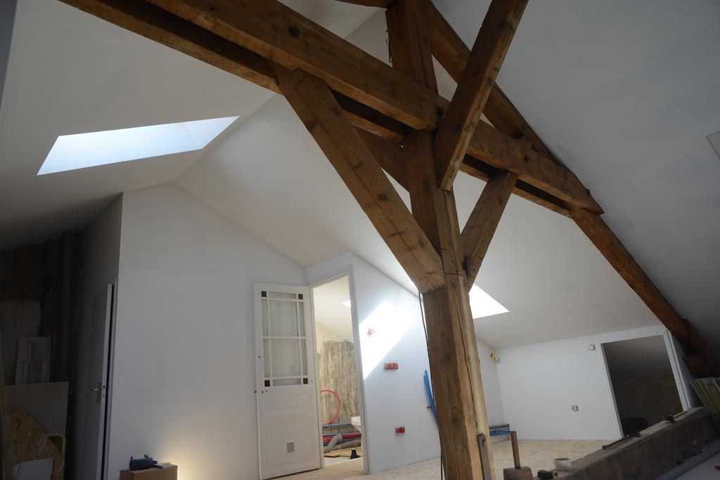 Aménagement des combles doublage isolation SEREAULT