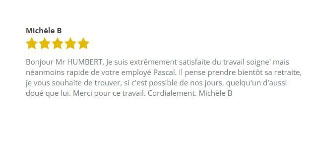 Avis utilisateur Michèle S