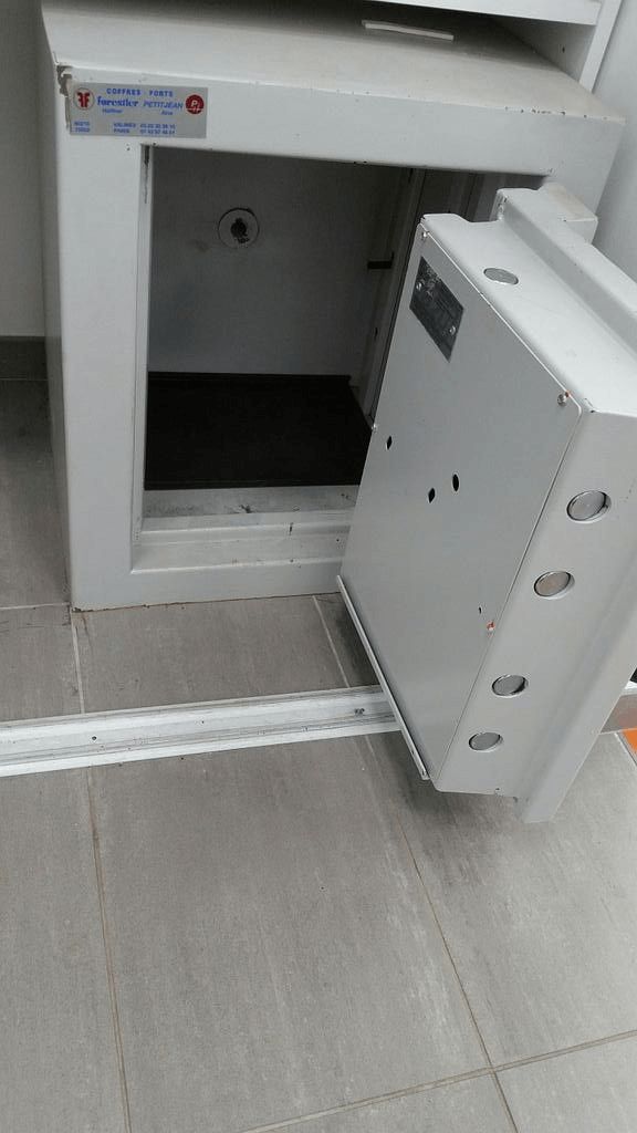 Roulette pour ouvrir un coffre fort