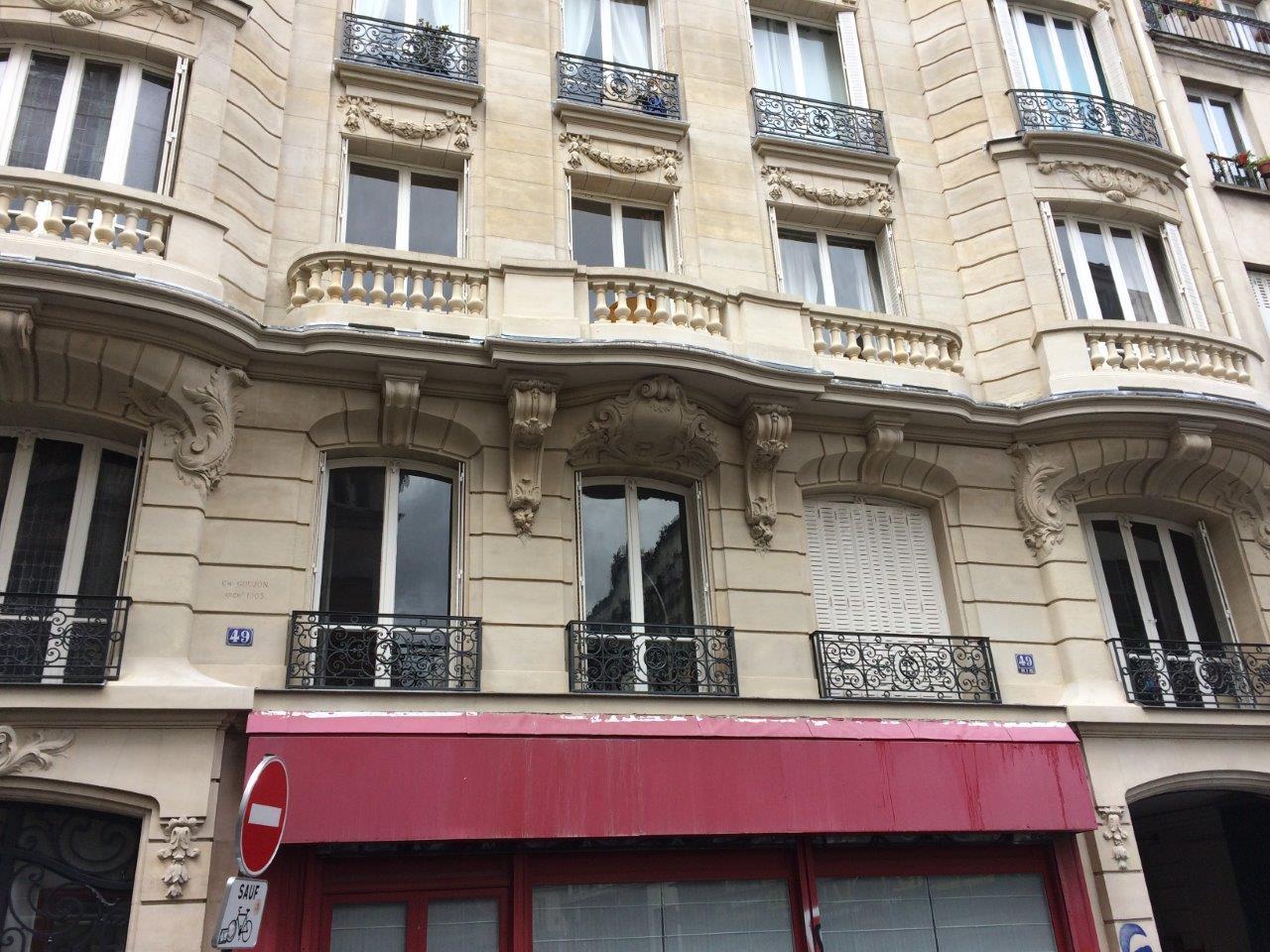 Balustrade Rue Lancry (Paris)