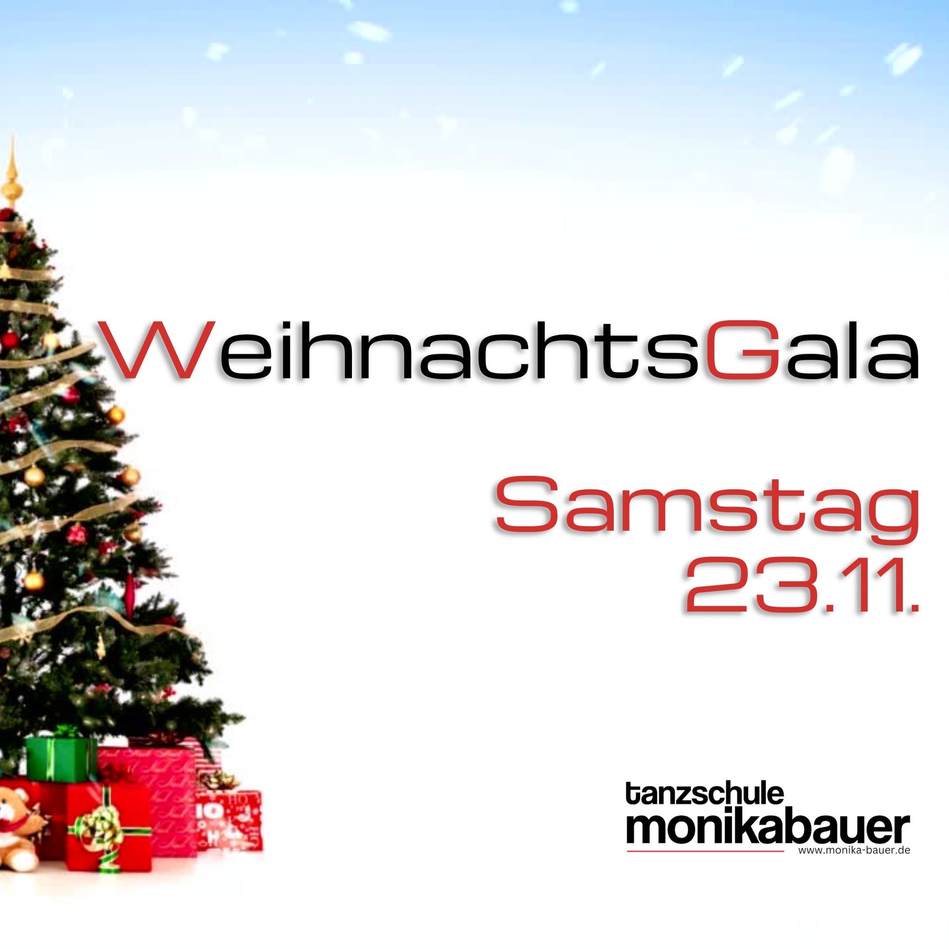 WeihnachtsGala der Tanzschule Frankfurt