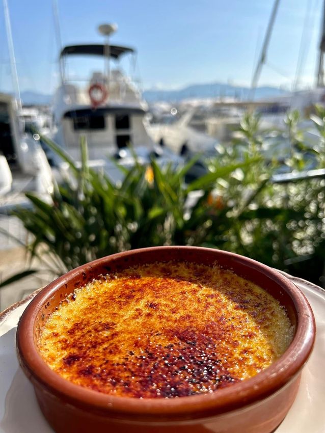 Restaurant avec vue sur le port d'Ajaccio