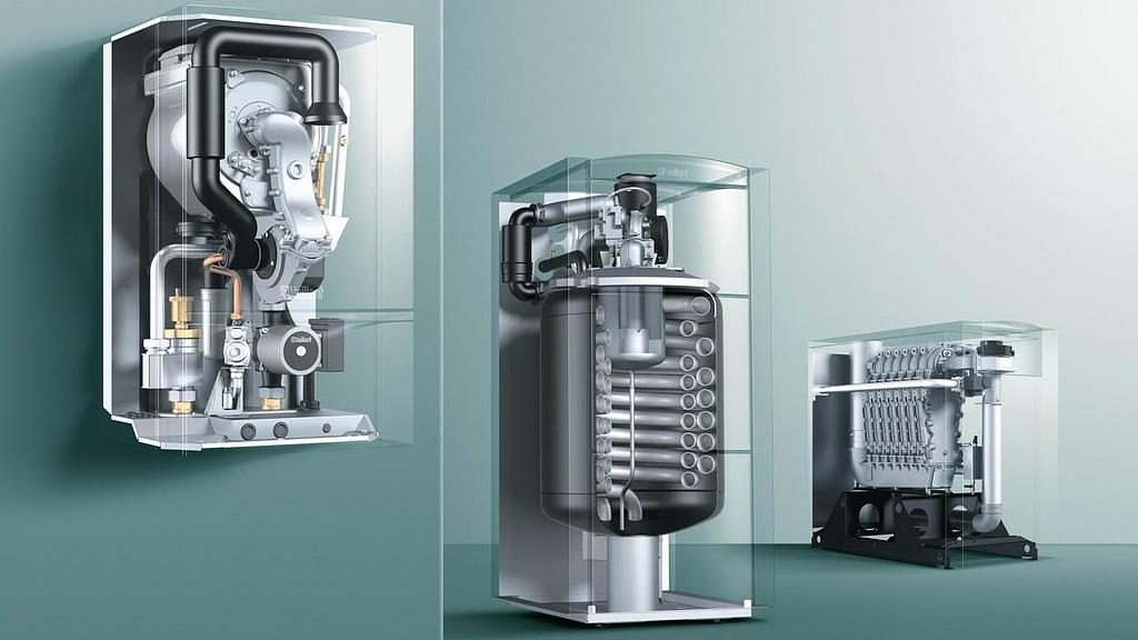 Système intérieur de chaudière