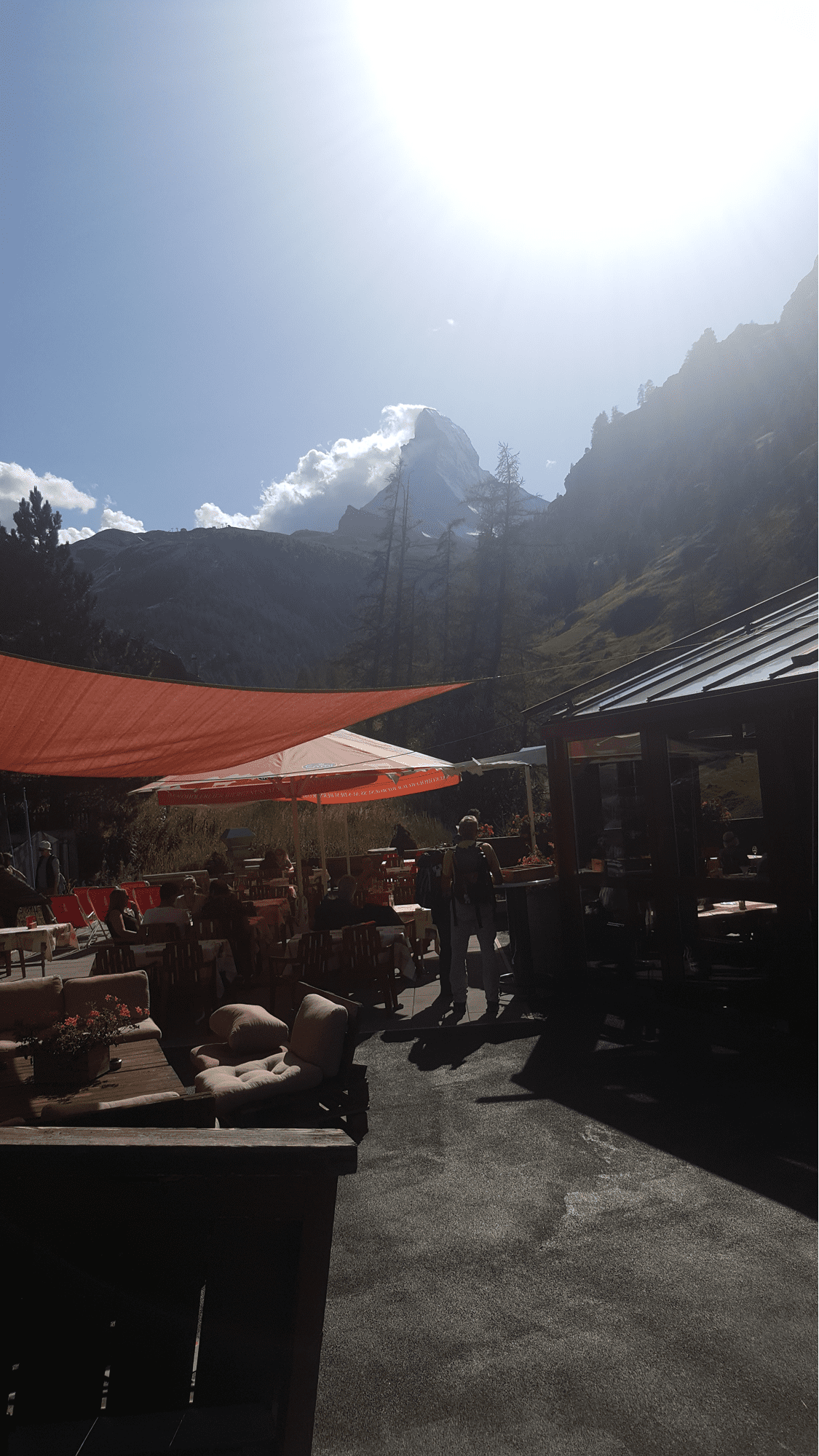 Restaurant Terrasse - Restaurant Pizzeria Klein Matterhorn