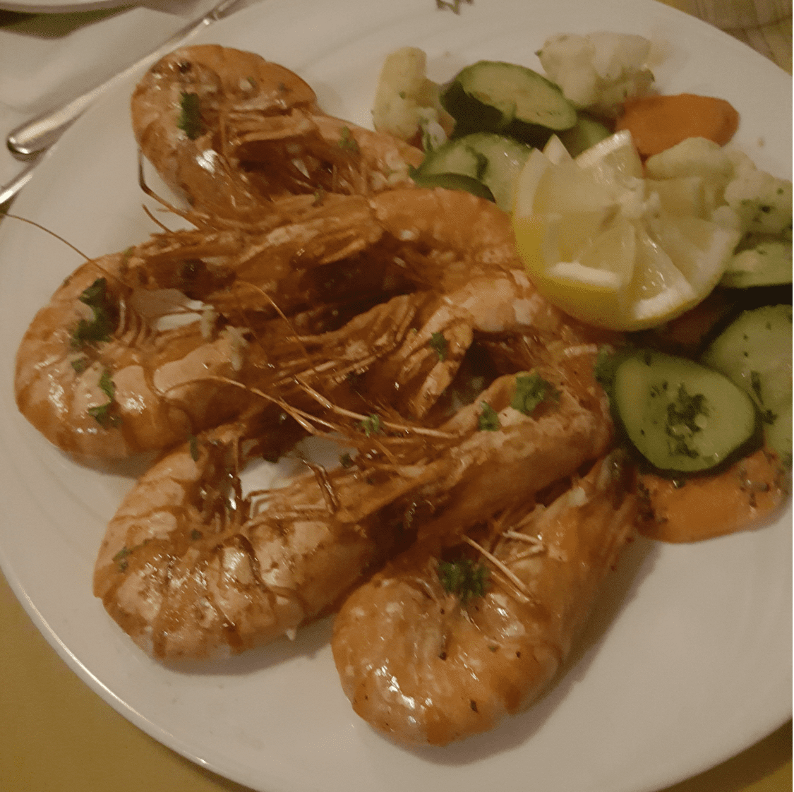 Meeresfrüchte Gericht - Restaurant Pizzeria Klein Matterhorn