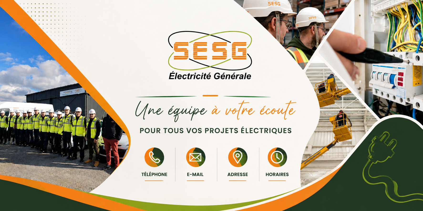 Disjoncteurs bleus dans un tableau électrique, vus de côté, avec leurs étiquettes au-dessus.