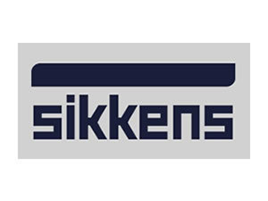 ein Sikkens-Logo auf weißem Hintergrund