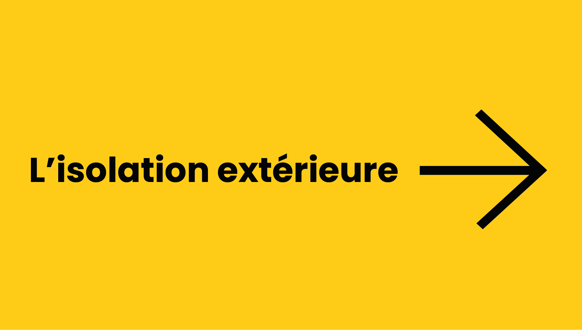 Bouton mobile isolation extérieure