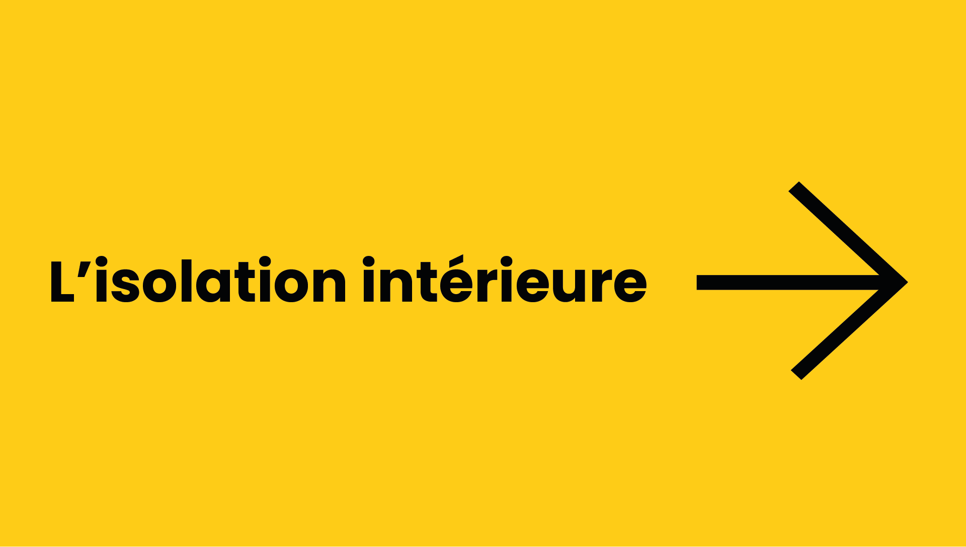 Bouton mobile isolation intérieure