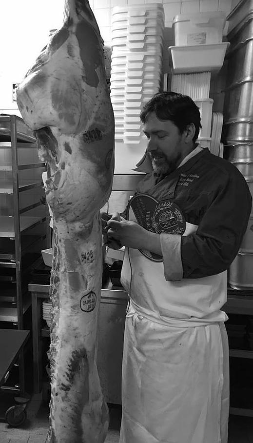 Prix d'une viande exposée