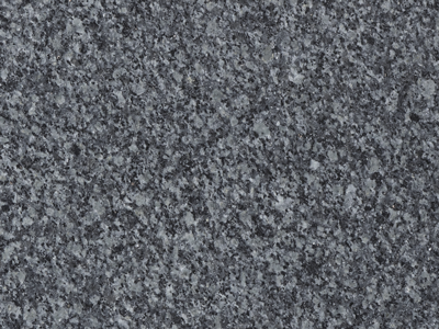 Gros plan d'une surface de granit gris avec un motif moucheté.
granit Lanhélin, granit Français 