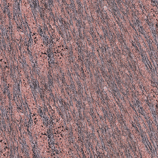Granit rose et gris avec motifs striés. granit rose dalva granit brésil