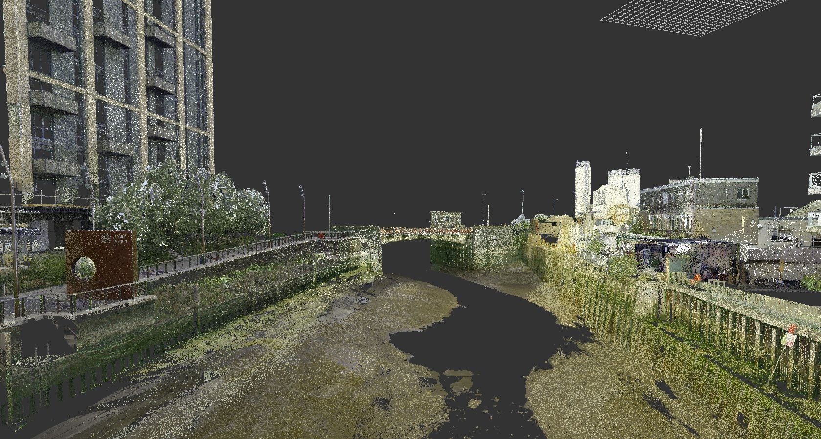 escáner Orilla de río