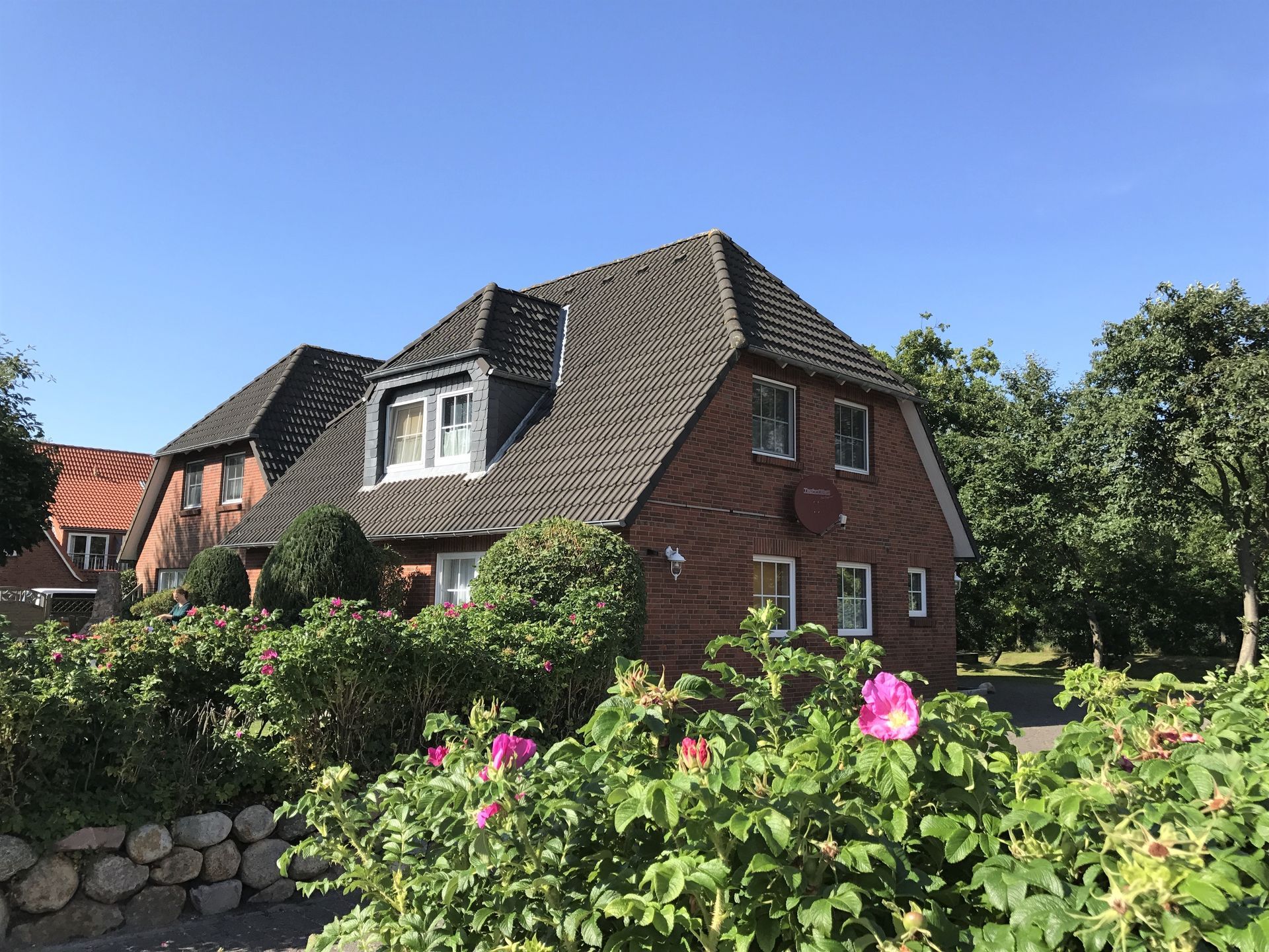 Ferienwohnung für Familie und Paare mit Hund, Außenansicht Frida SPO