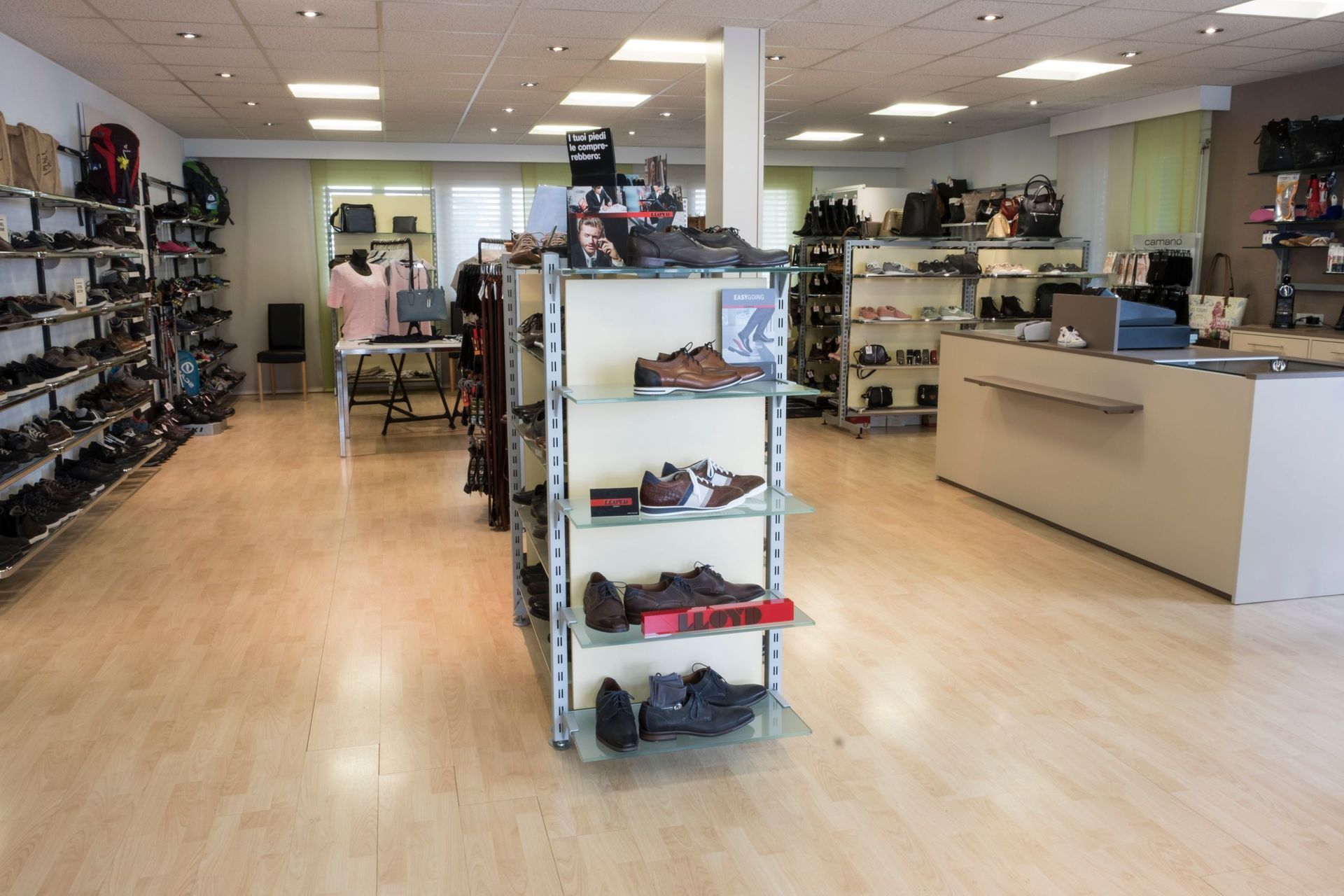 Das Schuhhaus Wehntal in Dielsdorf im Kanton Zürich