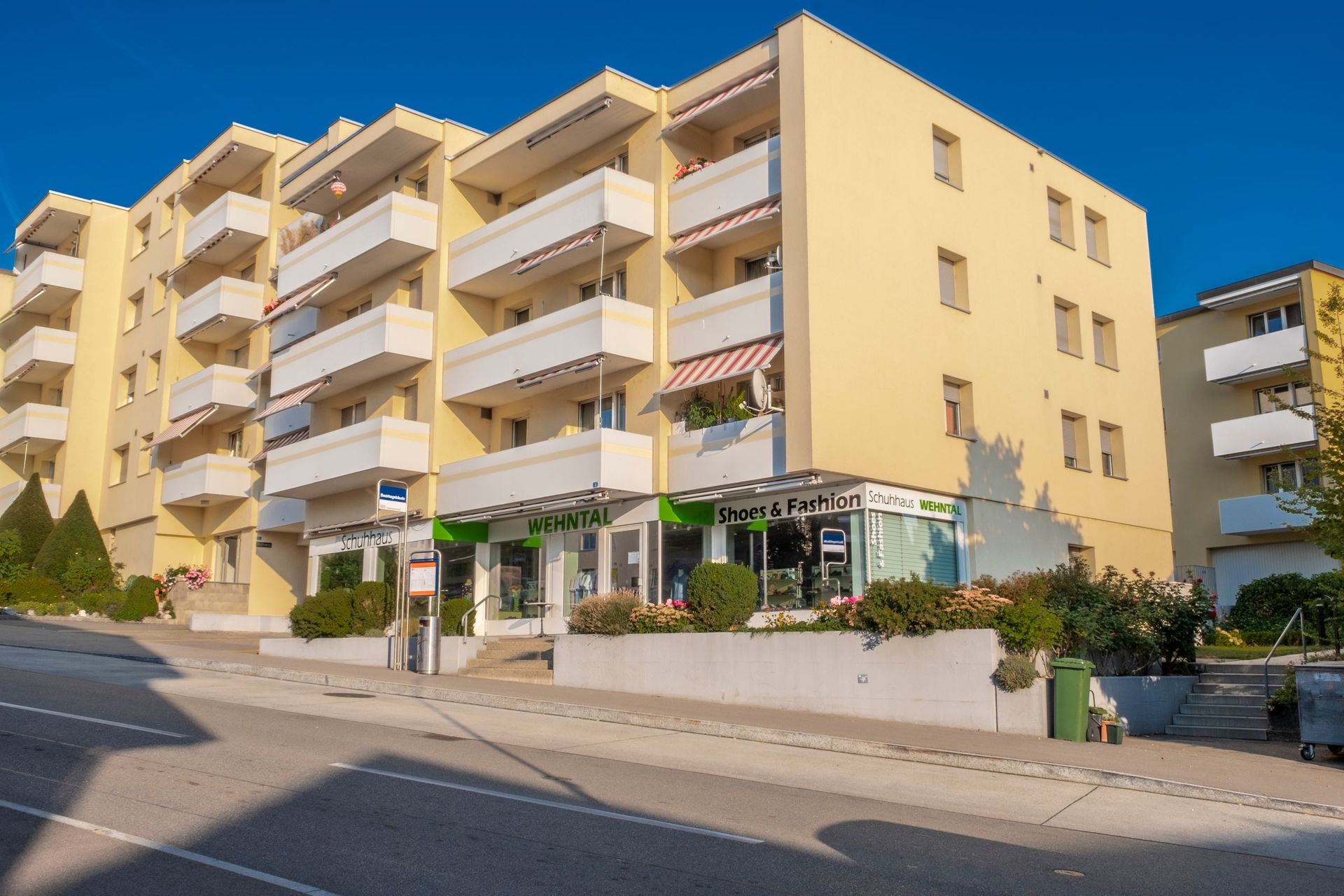 Das Schuhhaus Wehntal in Dielsdorf im Kanton Zürich