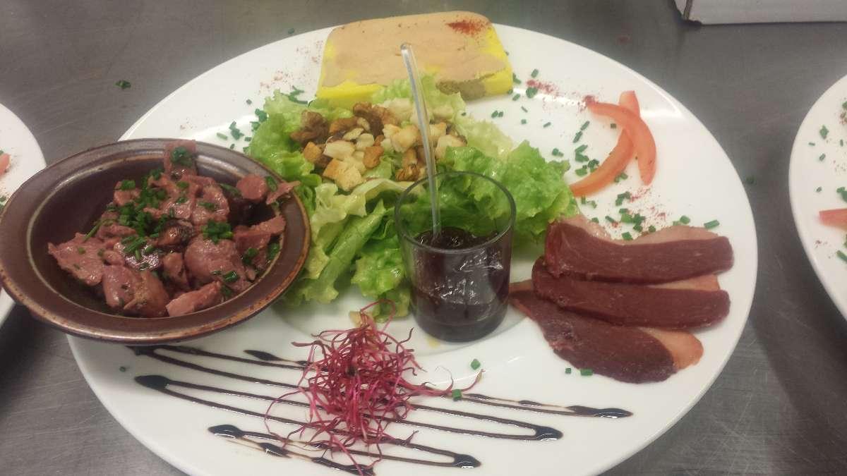 entrée au relais de Saint Hubert