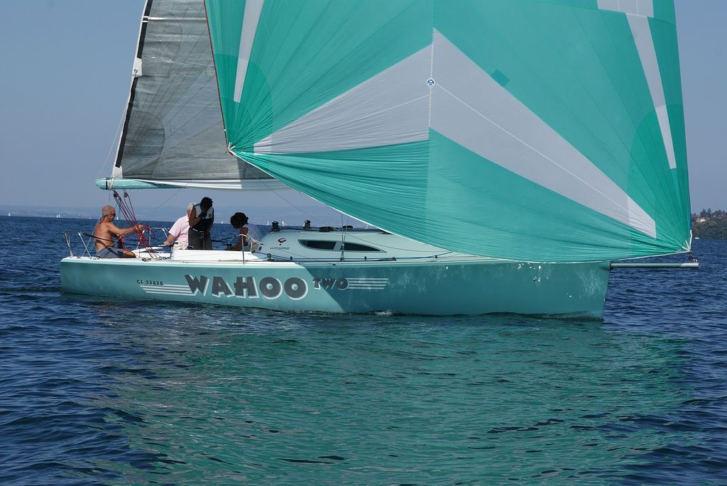 Grand Surprise sous spi Asymétrique