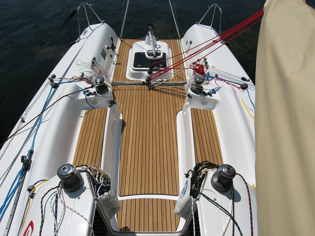 Grand Surprise option cockpit en teak