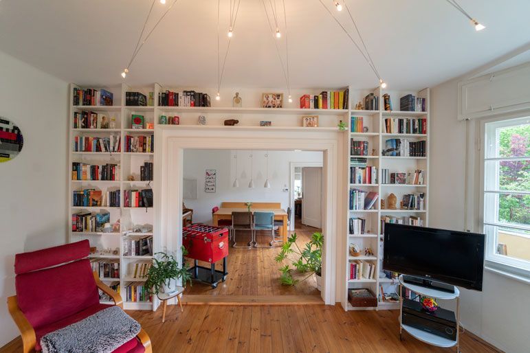 Schreinerei Michael Thorbeck Bücherwand