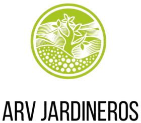 Un logotipo para una empresa llamada arv jardineros