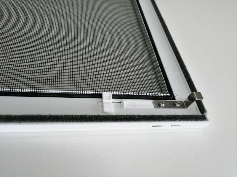 Insektenschutz an einem Kunststofffenster