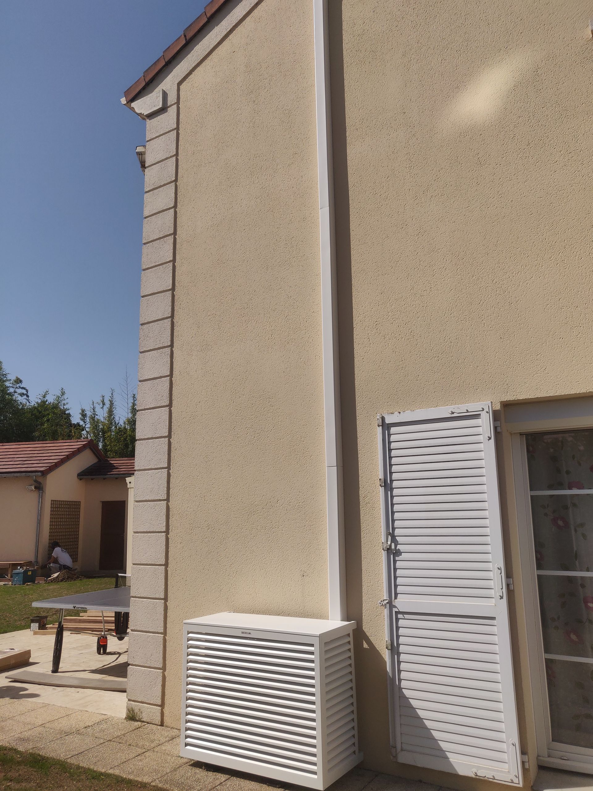 Unité extérieur de pompes à chaleur