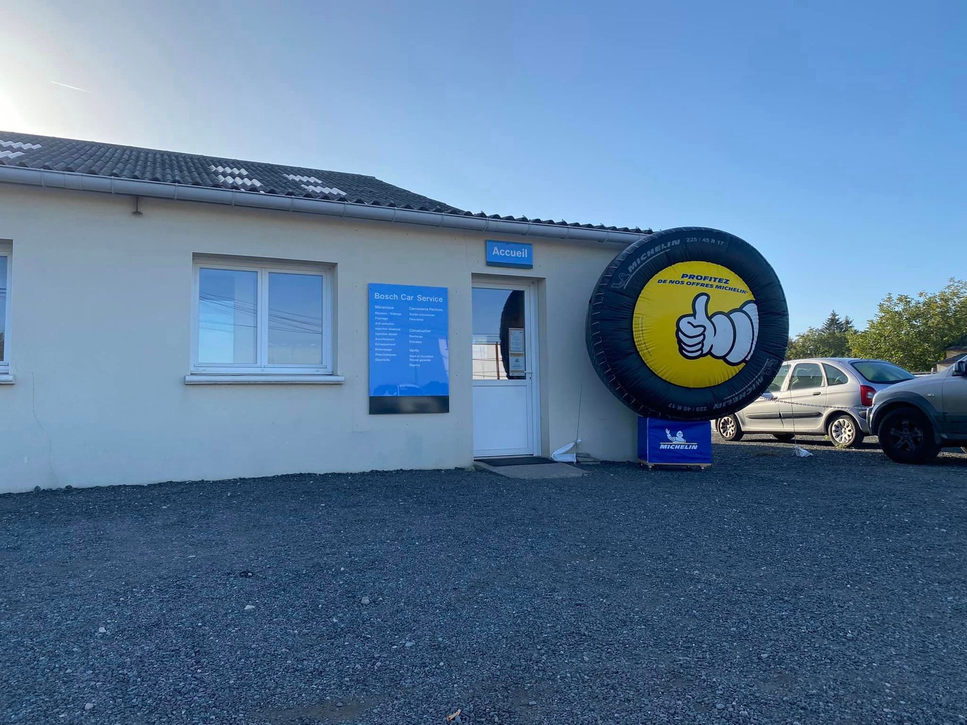 Extérieur du garage