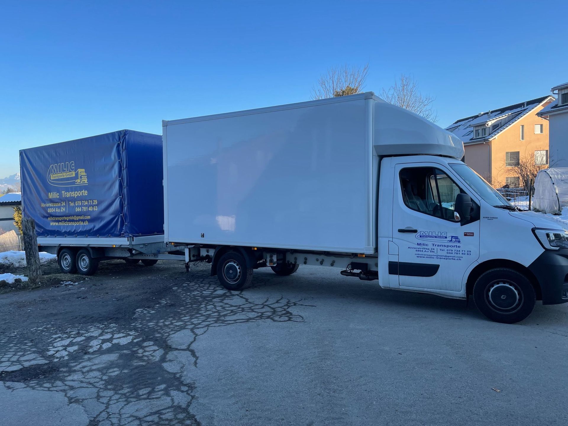 Transport Waren Lebensmittel Logistic - MILIC-TRANSPORTE GmbH - Au ZH