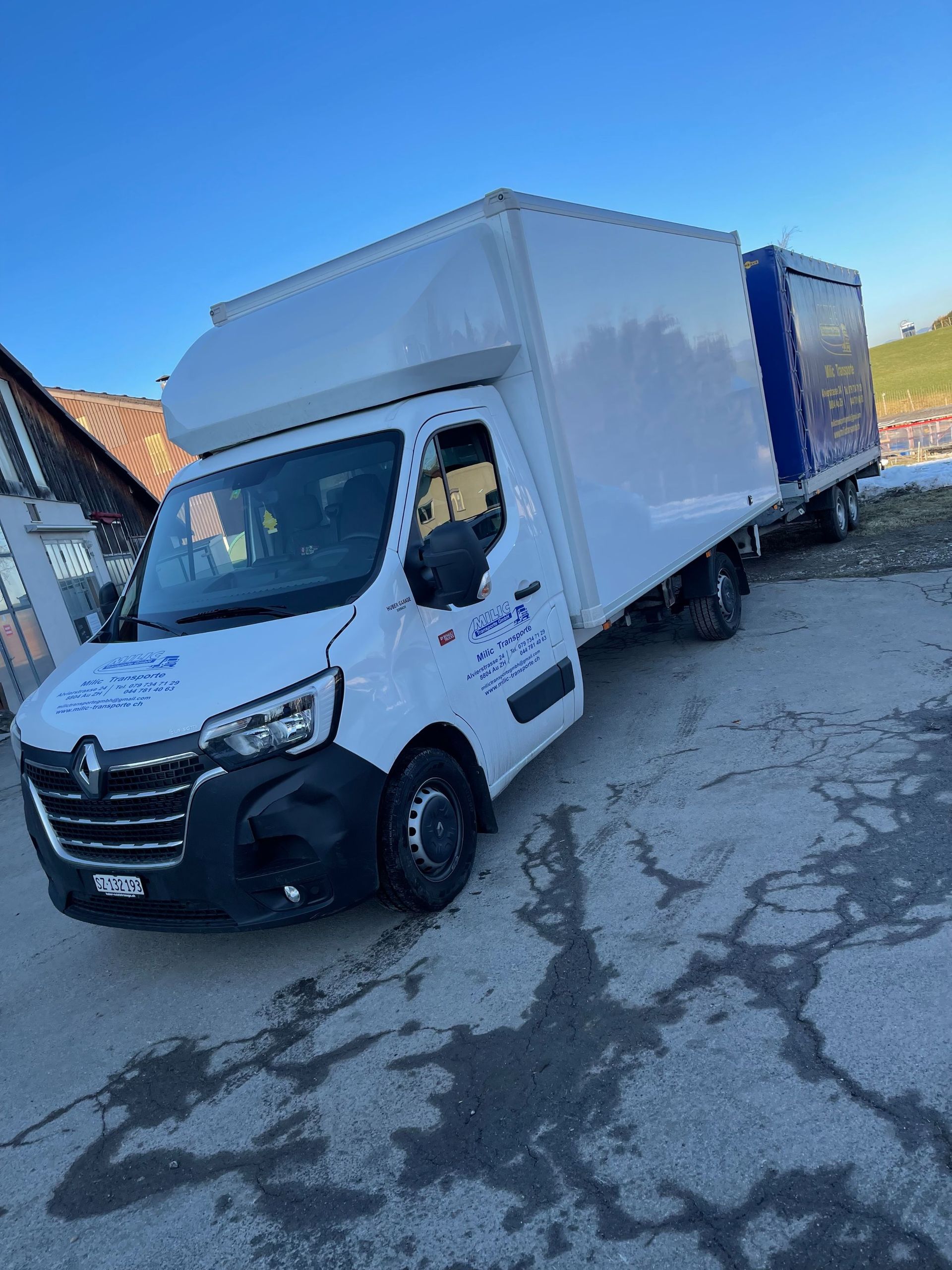 Transport Waren Lebensmittel Logistic - MILIC-TRANSPORTE GmbH - Au ZH