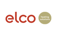 Elco Heizungslösungen Logo auf weißem Hintergrund