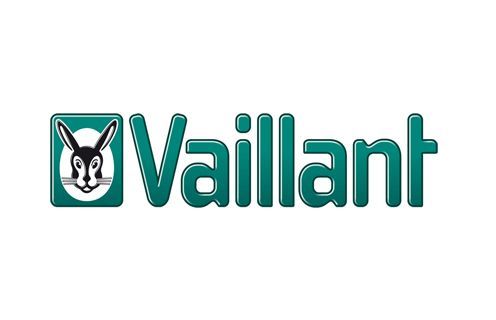 Ein Logo für eine Firma namens Vaillant mit einer Katze darauf.