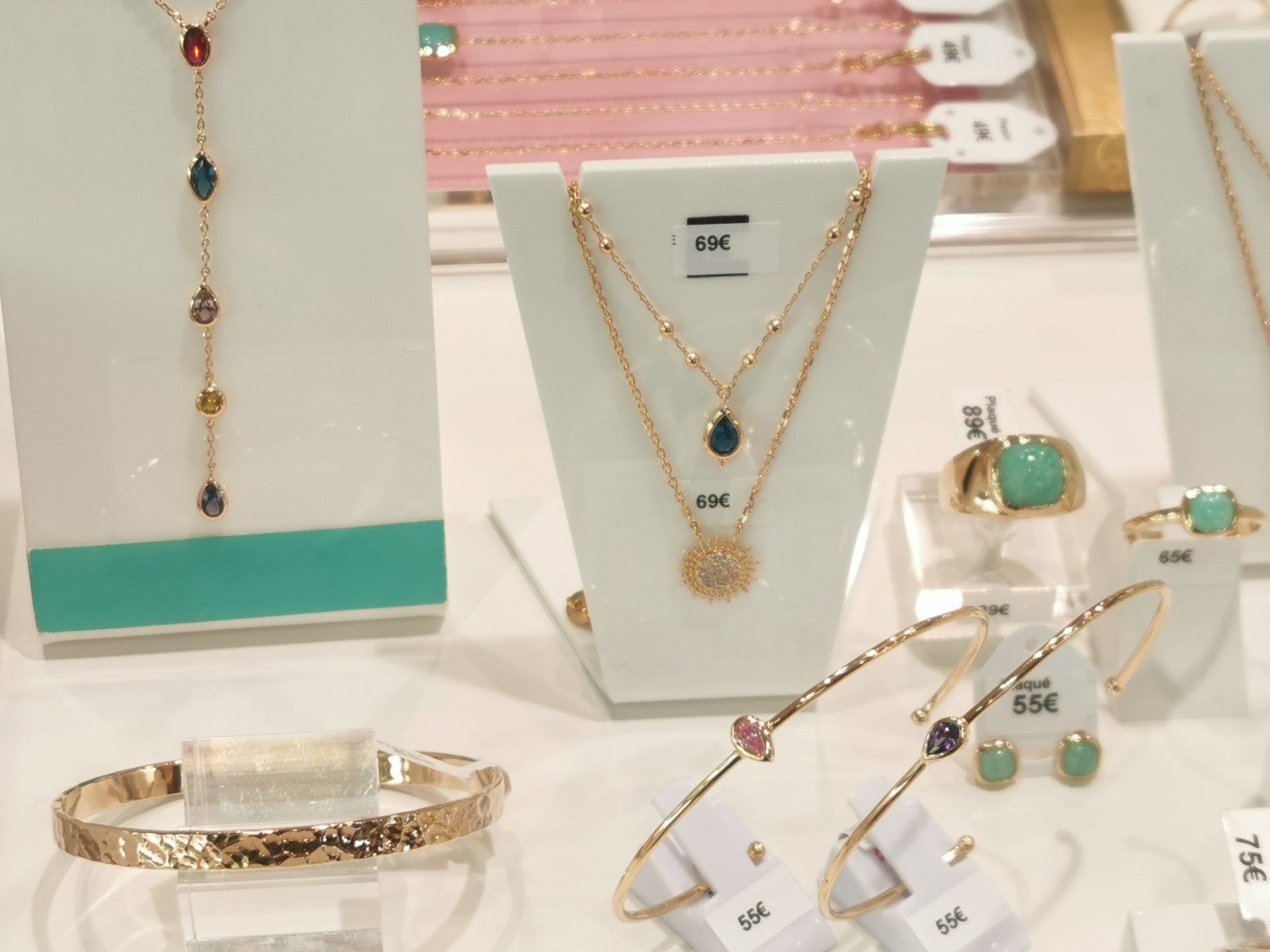 Bijoux en plaqué or