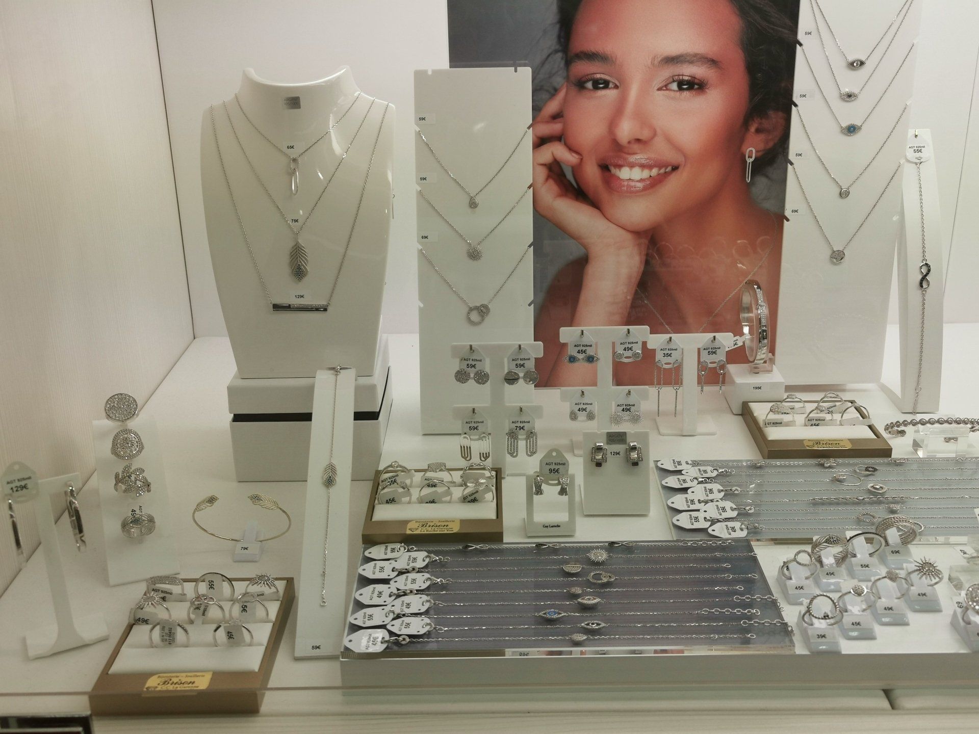 Collection de collier en argent