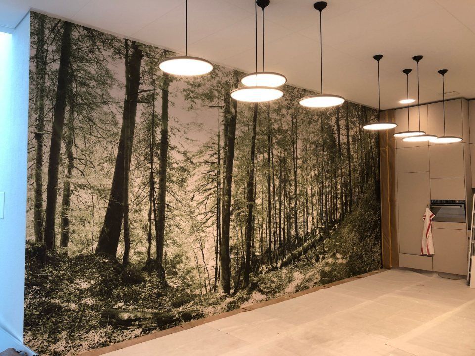 Toni Spuhler Malergeschäft GmbH Waldtapete