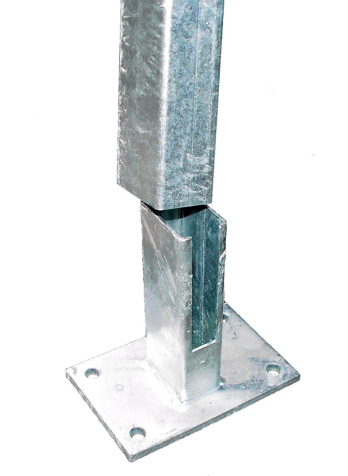 Stahlmodule zur Zaunbefestigung und Verankerung