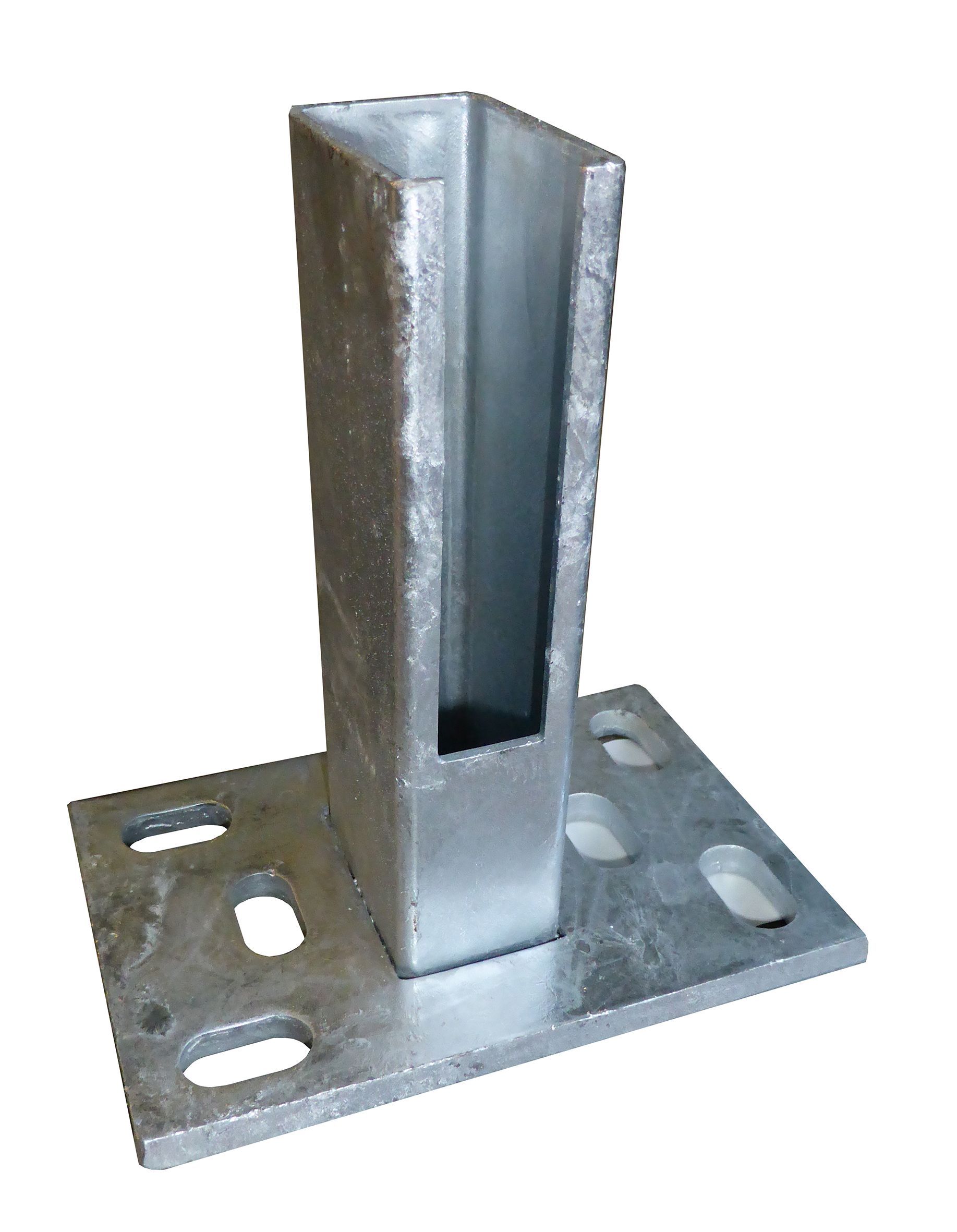 Zaunbefestigung aus Stahl