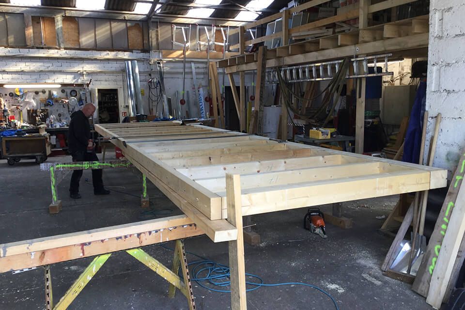 Dachstuhlarbeit von D. Jakobs UG (haftungsbeschränkt) & Co. KG